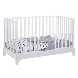 Patut Childhome Ref 17 cu laterala detasabila 70x140 cm, MDF Alb imagine