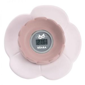 Termometru digital de camera si baie Beaba Lotus Old Pink imagine