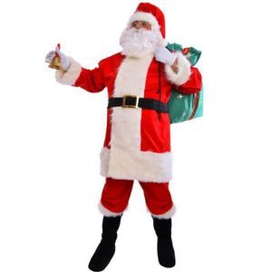 Costum mos craciun catifea xxl Widmann Italia 442262 imagine