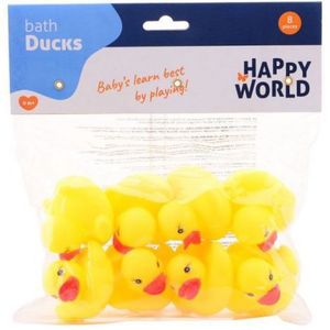 Set 8 ratuste din cauciuc pentru baie, 5.5x5.5x4 cm imagine