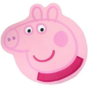 Prosop pentru plaja, Peppa Pig, 126 x 130 cm imagine