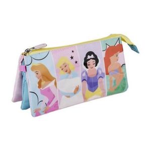 Penar Disney Princess cu 3 compartimente, 22x11, 5x2 cm imagine