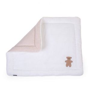 Salteluta de joaca Childhome 75x95 cm, Jerse Muselina Tedy imagine
