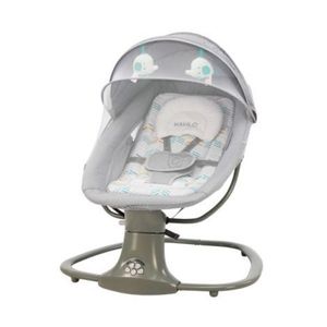 Balansoar electric khalo pentru copii culoare gri imagine