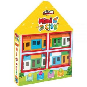 Set constructie Pilsan Mini City 40 piese imagine