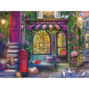 Puzzle Magazinul De Ciocolata, 1500 Piese imagine