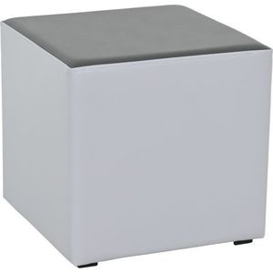 Puf taburet mic bicolor gri-grafit, cresa si gradinita imagine