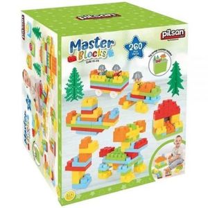 Set constructie Pilsan Master Blocks 260 piese imagine