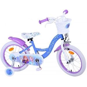 Bicicleta copii 4-6 ani, 16 inch, Frozen, EandL CYCLES 21584SACB imagine