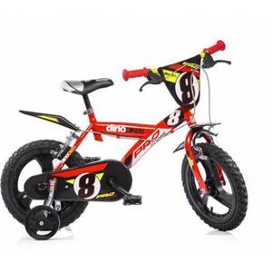 Bicicleta copii 4-6 ani, 16 inch, Gln, Dino Bikes DB163GLN imagine