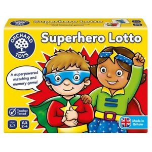 Joc educativ Supererou SUPERHERO LOTTO imagine