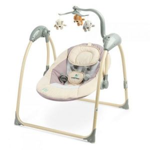Leagan electric cu telecomanda Caretero LOOP Beige imagine