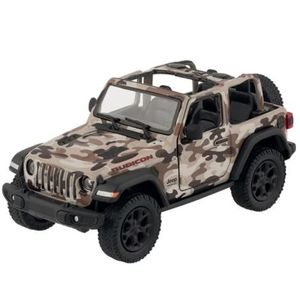 Masinuta die-cast Jeep Wrangler 2018, scara 1: 34, cu functie pull-back, 12.5 cm lungime imagine