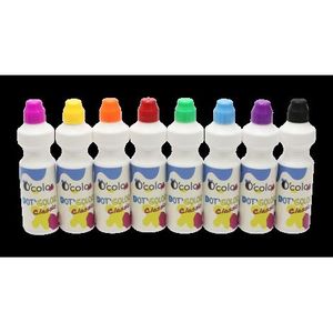 Set 8 culori x 75 ml guasa cu buretel imagine