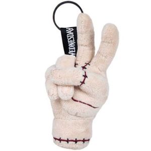 Jucarie din plus cu breloc Thing Victory, Wednesday, 10 cm imagine