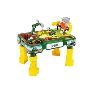 Masuta de joaca cu apa si nisip 2 in 1 - Ferma John Deere imagine