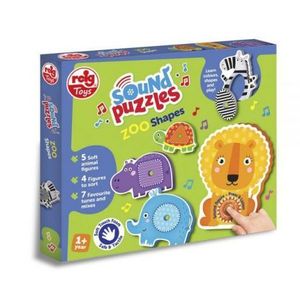 Puzzle cu sunete - Animale Zoo imagine