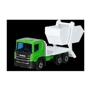 Masinuta utilitara die-cast, scara 1: 102, 7.5 cm lungime, camioneta de gunoi Scania imagine
