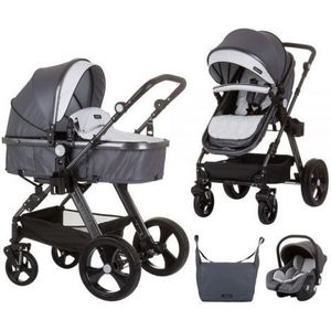 Carucior Chipolino Havana 3 in 1 silver grey imagine