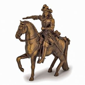 Papo Figurina Ludovic Al Xiv-lea Pe Cal imagine
