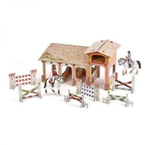 Papo Figurina Set Poney Club-boxa Carton+4 Figurine imagine