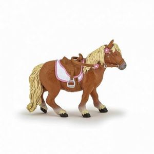 Papo Figurina Ponei Shetland Cu Sa imagine