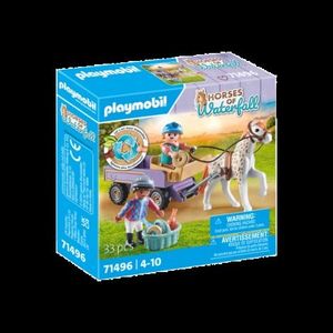 Playmobil-CARUTA CU PONEI imagine