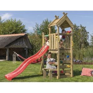 Turn de joaca mic Teepee cu tobogan Jungle Gym imagine