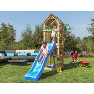 Turn de joaca mic Cocoon cu tobogan Jungle Gym imagine
