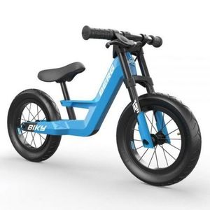 Bicicleta copii 2-5 ani, fara pedale, Berg Biky City Albastru Cu Frana De Mana, Berg Toys BT24743000 imagine