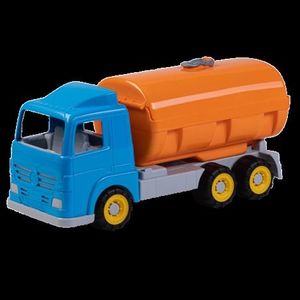 Cisterna de jucarie Millenium pentru transport carburanti, 49 cm, cu accesorii drum in lucru incluse imagine