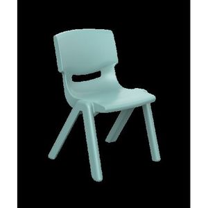 Scaun din plastic pentru gradinita – marimea 2 – turcoaz inchis imagine