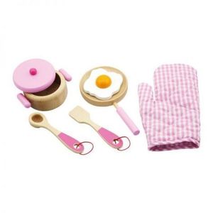 Accesorii de bucatarie din lemn, Viga Toys imagine