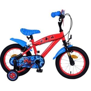 Bicicleta copii 3-5 ani, 14 inch, Spiderman , EandL CYCLES 21481SAFW imagine