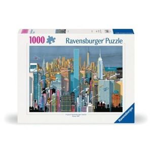 Ravensburger - Puzzle cladiri din New York 1000 piese imagine