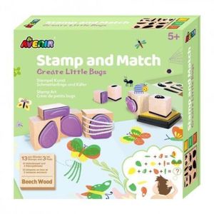 Set creativ cu stampile - Insecte imagine