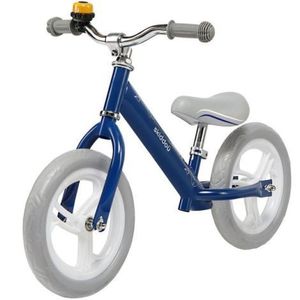 Bicicleta copii 2-5 ani, fara pedale, Nils Skiddou Denim Bleumarin, SKIDDOU sk2030012 imagine