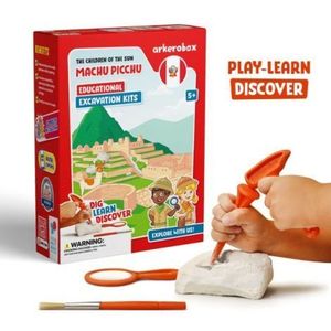 Arkerobox - Set arheologic educational si puzzle 3D, Machu Picchu imagine