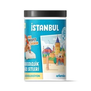 Arkerobox - Mini set arheologic educational si puzzle 3D, Istanbul, Turnul Galata imagine