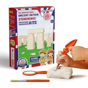 Arkerobox - Set arheologic educational si puzzle 3D, Marea Britanie antica, Stonehenge imagine