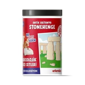 Arkerobox - Mini set arheologic educational si puzzle 3D, Marea Britanie antica, Stonehenge imagine