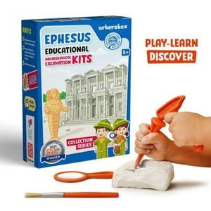 Arkerobox - Set arheologic educational si puzzle 3D, Efes - Biblioteca Celsus imagine
