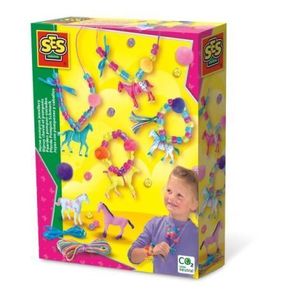 Set creativ - Bijuterii cu pompoane caluti imagine