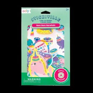 Abtibilduri parfumate - Stickiville Nom Nom Narwhals imagine
