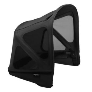 Capotina cu extensie plasa insecte Bugaboo Donkey Midnight Black imagine