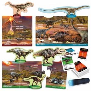 Headu Stem - Joc Cu Lanterna Uv - Descopera Dinozaurii imagine