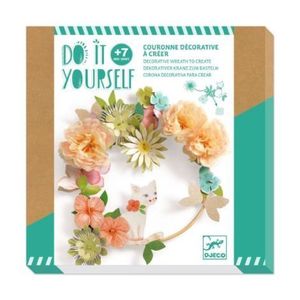 Joc creativ DIY Coronita cu flori Dalia, Djeco imagine