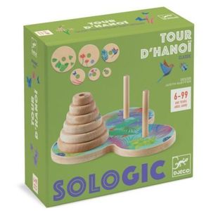 Joc de logica Turnul din Hanoi, Djeco imagine