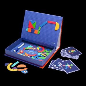 Joc puzzle magnetic de arta si asociere - Forme imagine
