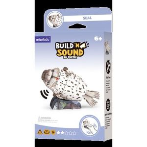 Puzzle 3D cu sunete - Foca, Build n Sound imagine